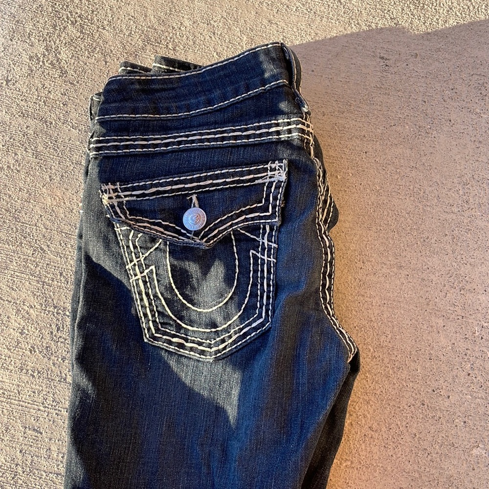 True Religion flare jeans y2k